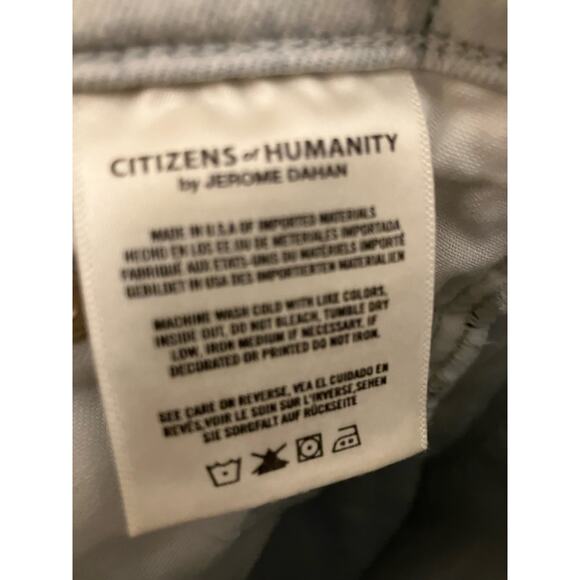 Citizens of Humanity Rocket Crop High Rise Skinny Jeans 26 USA - Picture 10 of 11
